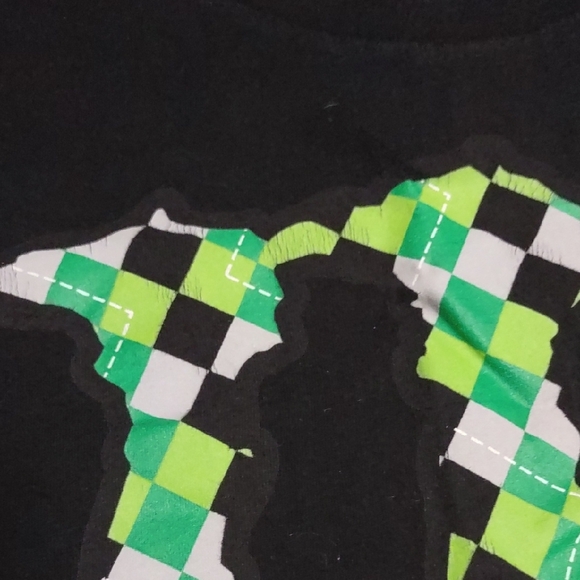 Monster Energy Black T-Shirt with Green Logo - Picture 5 of 5